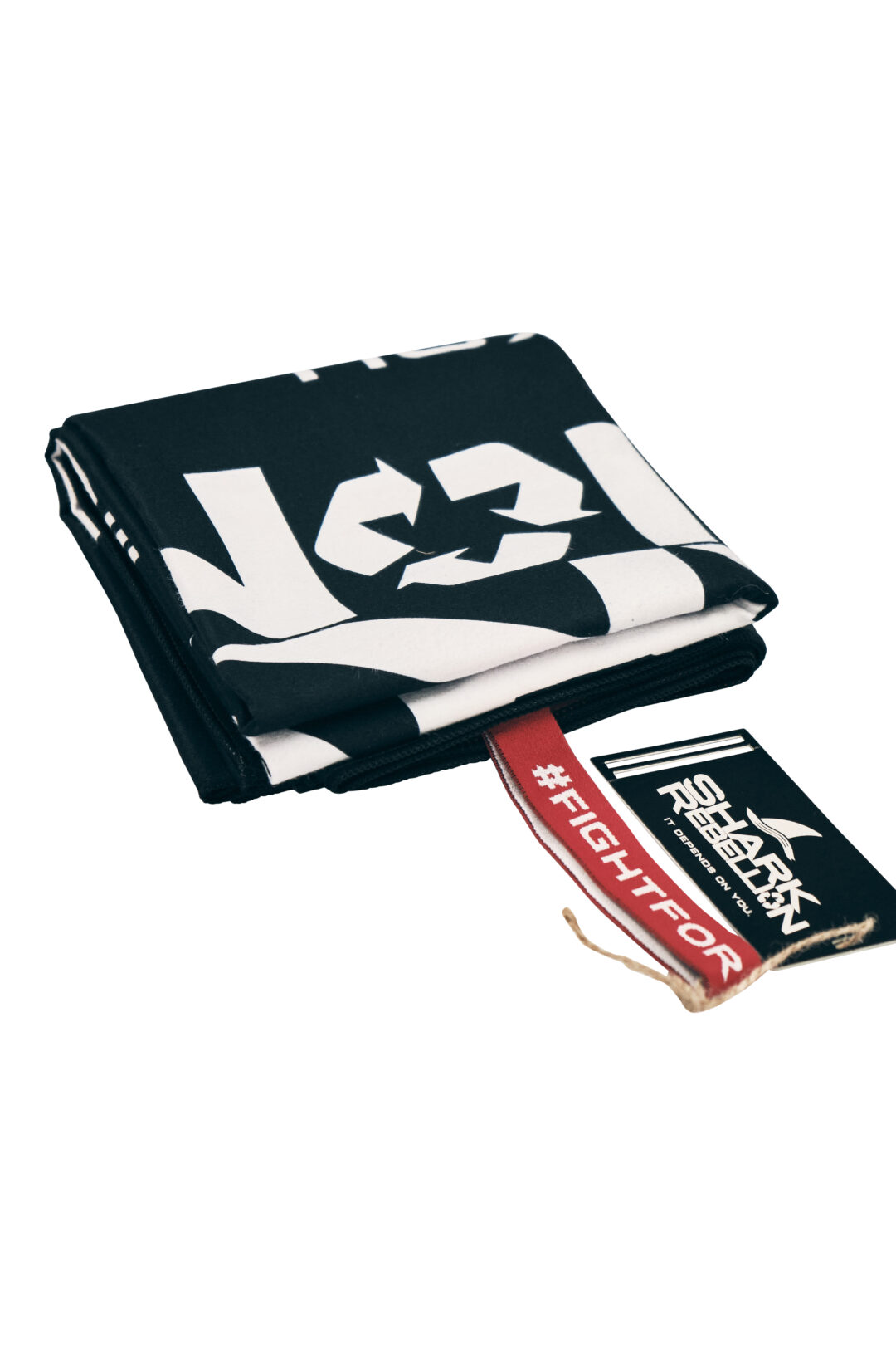 Shark Rebellion towel Black (1)